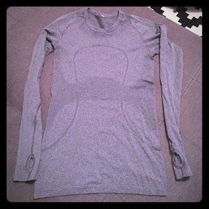 Lululemon long sleeve tech crew neck