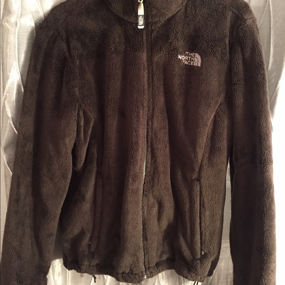 Brown fur North Face