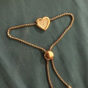 Michael Kors heart slider bracelet