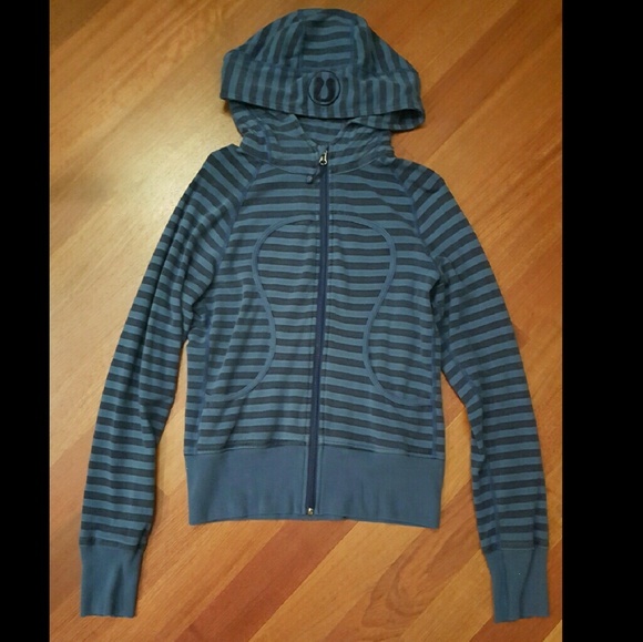 lululemon athletica Tops - Stripe Lululemon Hoodie
