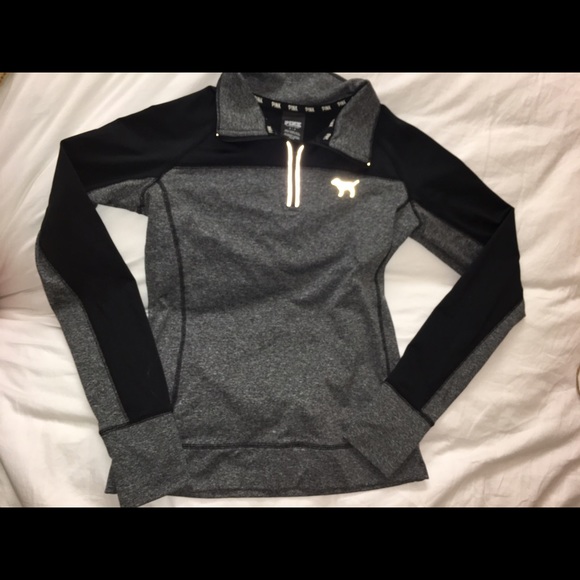 Victoria's Secret PINK workout half-zip pullover
