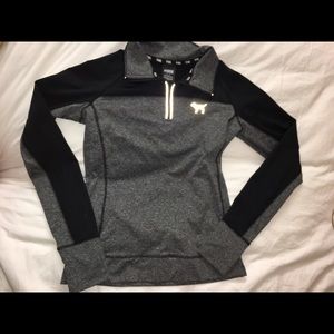 Victoria's Secret PINK workout half-zip pullover