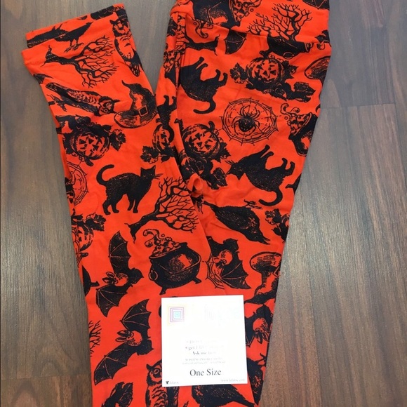 OS LuLaRoe Halloween leggings