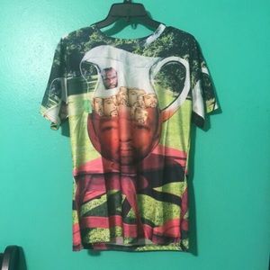 T shirt Ice tea ice cubes mr t