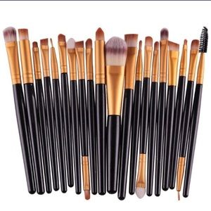 20 pc eye makeup brushes