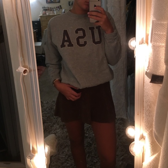 USA Graphic Crewneck Sweatshirt