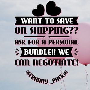 New items coming!! Save on shipping by bundling