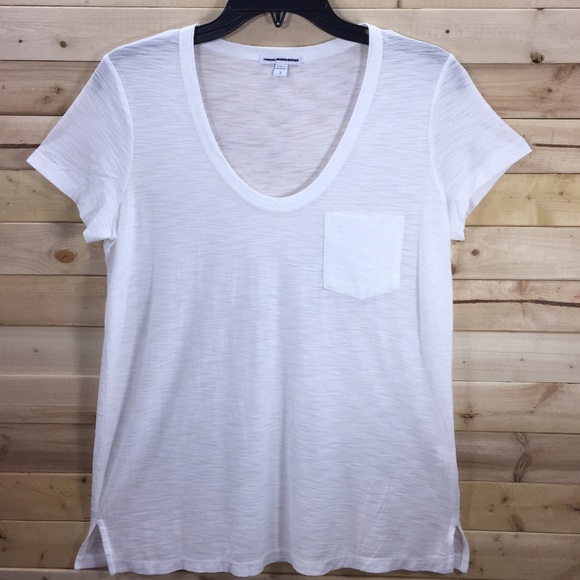 JAMES PERSE #WWG3900CU SLUB BF POCKET TEE SZ 4 =XL - Picture 2 of 4
