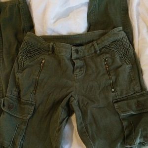 Military cargo Bebe straight leg