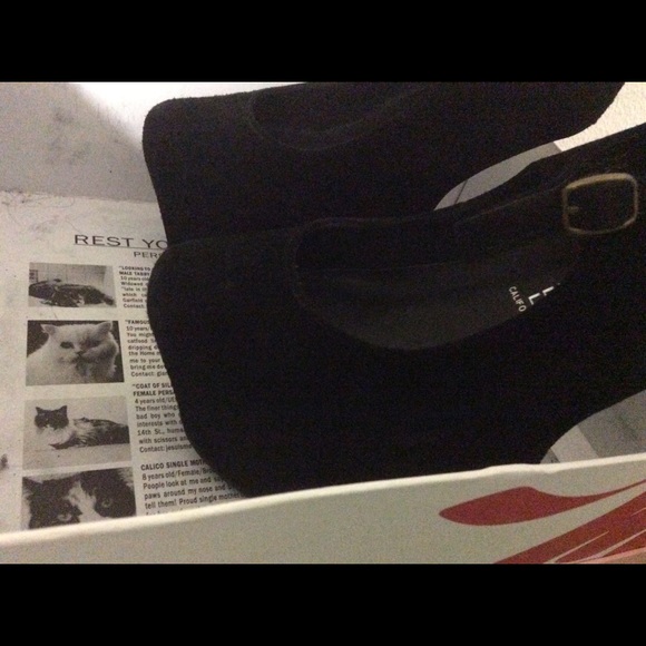 Jeffrey Campbell Black Suede Shoes