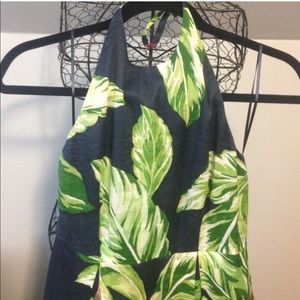 ANN TAYLOR Amalfi Halter DRESS size 0 (never worn)