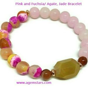 Agate bracelet