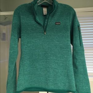 Patagonia women's better sweater 1/4 zip fleece