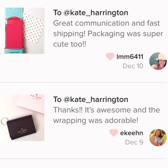 HP π Kate Spade Darla Wallet - Picture 4 of 4