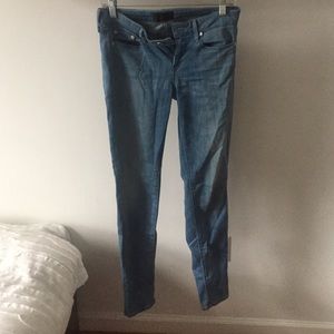 VINCE Summer blue skinny jeans