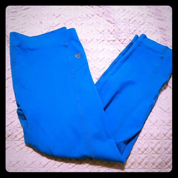 Cute BLUE workout tights