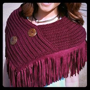 Blaze'Swaze' with Suede Fringes