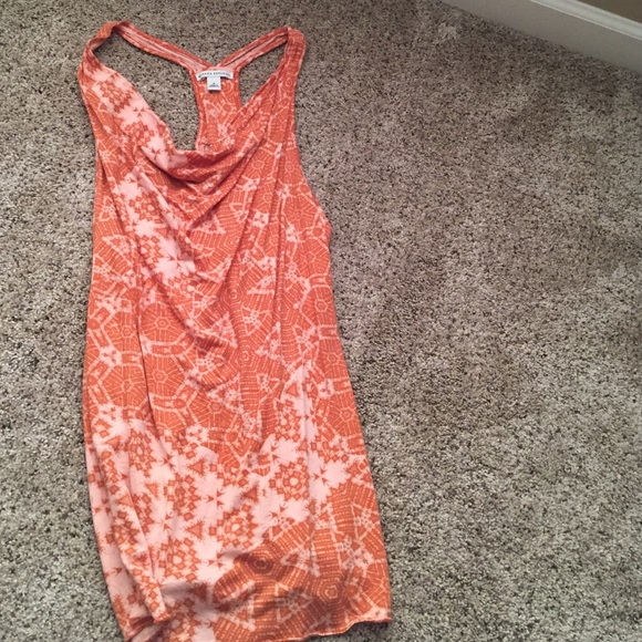 Small Banana Republic orange tank