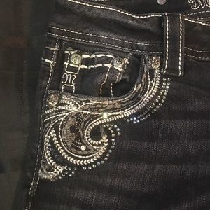 💜Miss Me black wash jeans.💜