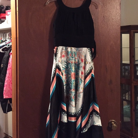Asymmetrical dress