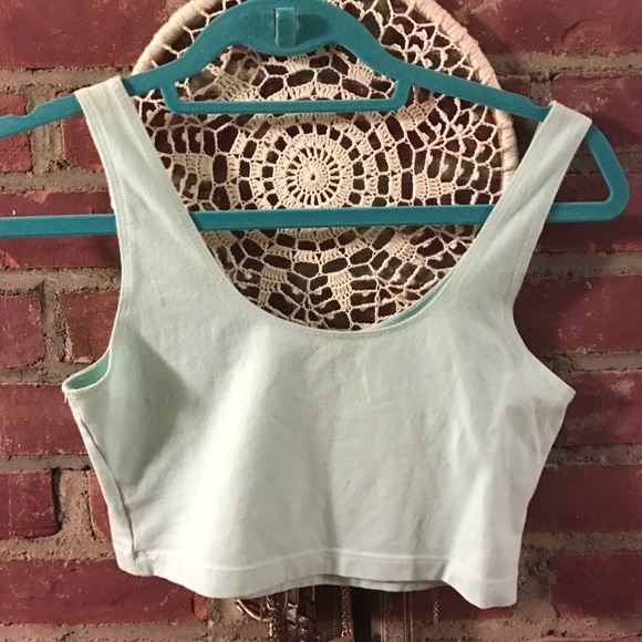 American Apperal Mint Tank Top