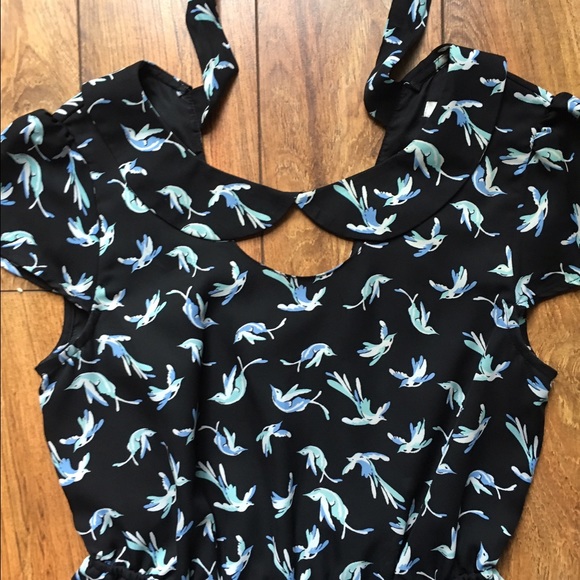 Lauren Conrad Bird Fit & Flare Dress