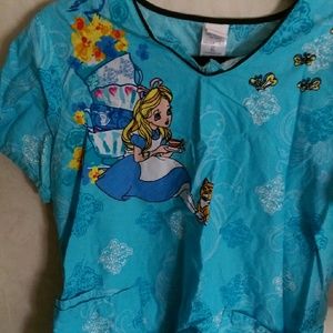 Disney scrub top!!!