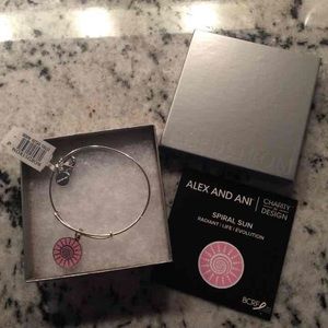 Alex and Ani spiral sun bracelet