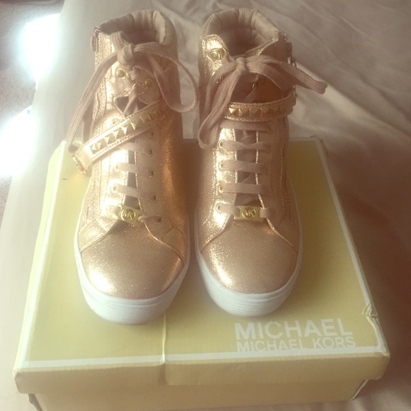 MICHAEL Michael KORS"IVY SHINE" SNEAKERS