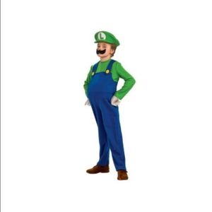 Super Mario LUIGI deluxe child costume