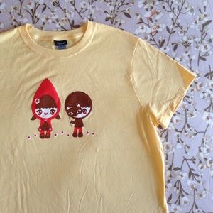 Em & Sprout Little Red Riding Hood and Wolf Tee