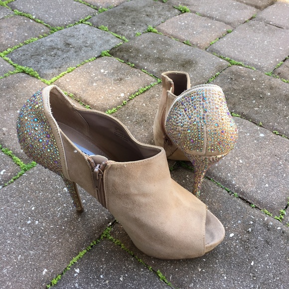 Steve Madden sparkle booties