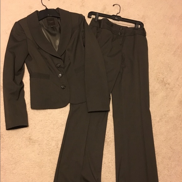 The Limited Size 6 Brown Suit