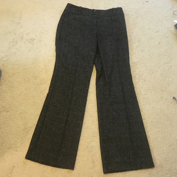 Size 8 Cassidy Fit Black Tweed Pants