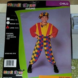 Checker Clown Halloween Costume