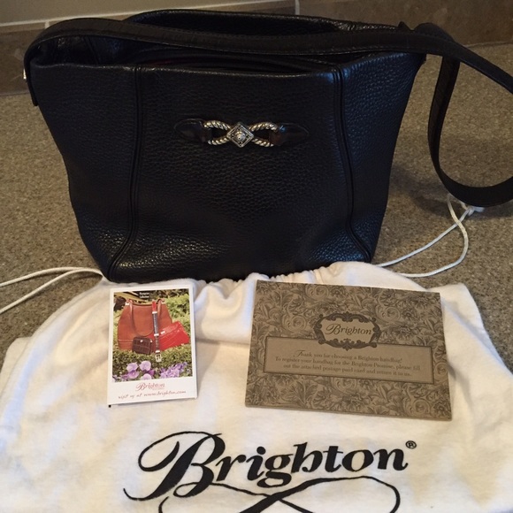 Authentic Brighton black leather purse