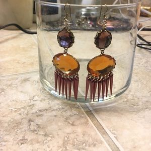 Chico's funky earrings!