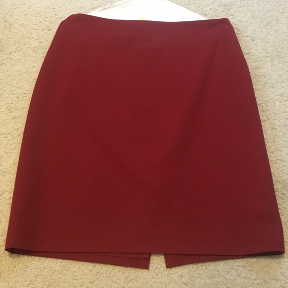 Size 6 Red Skirt - The Limited