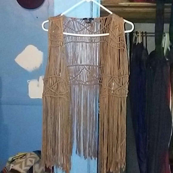 Women's Fringe Vest
