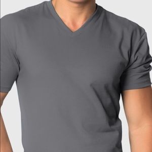 New Men's Fitted V-Neck  T-Shirt