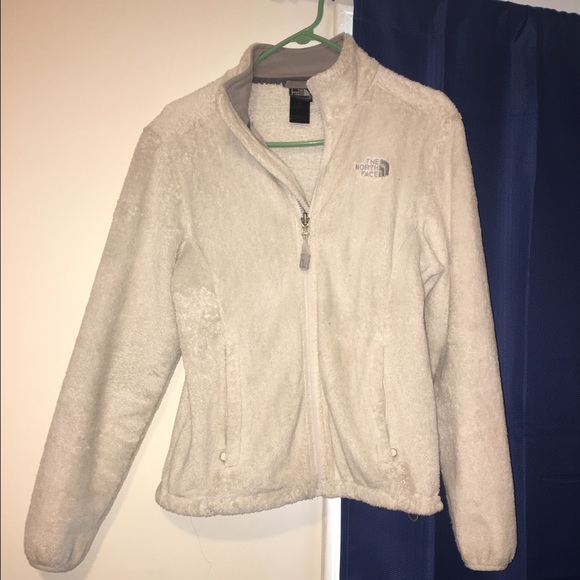 White North Face jacket