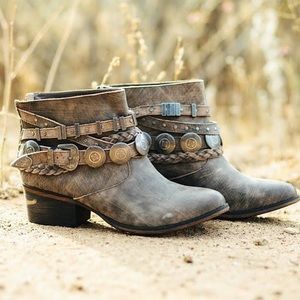 naughty monkey size 7 booties! brand new!