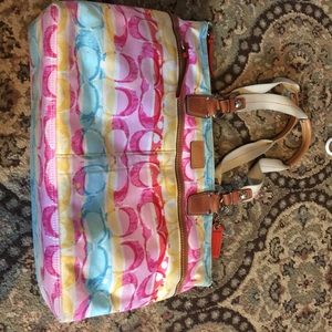 Coach diaper bag