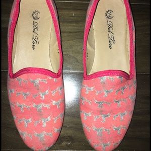 Del Toro Zebra Canvas Slipper