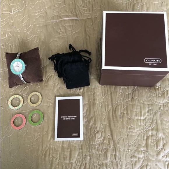 Authentic Coach Bangle Watch - GORGEOUS! DONT MISS