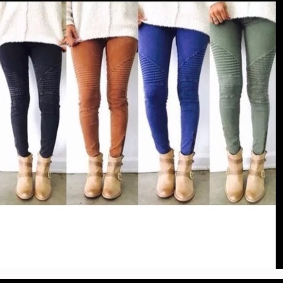 🎀NEW-Beulah Moto Legging-Coral🎀