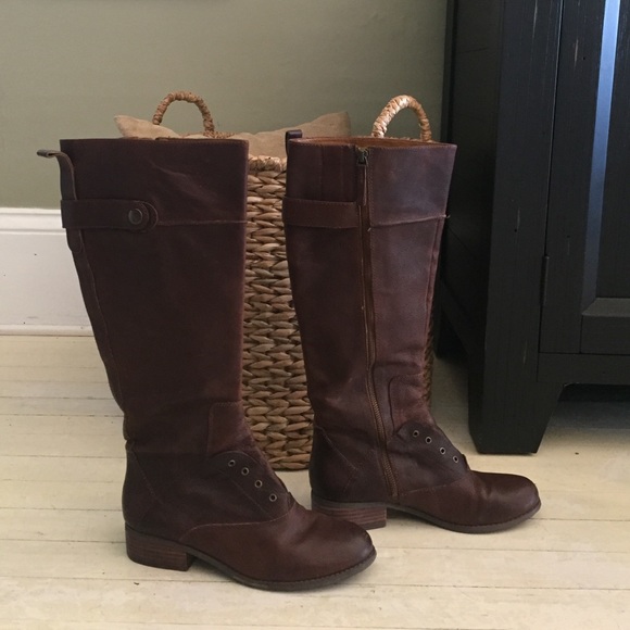 Nine West Vintage America: Brown Leather Boots