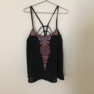 Fulltilt XS Beautiful embroidered tank