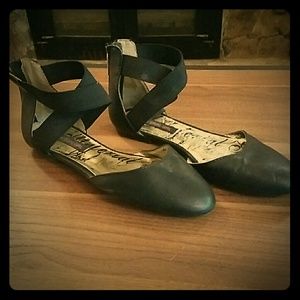 Material Girl black flats