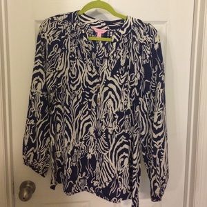 Lilly Pulitzer Elsa Top in I herd you